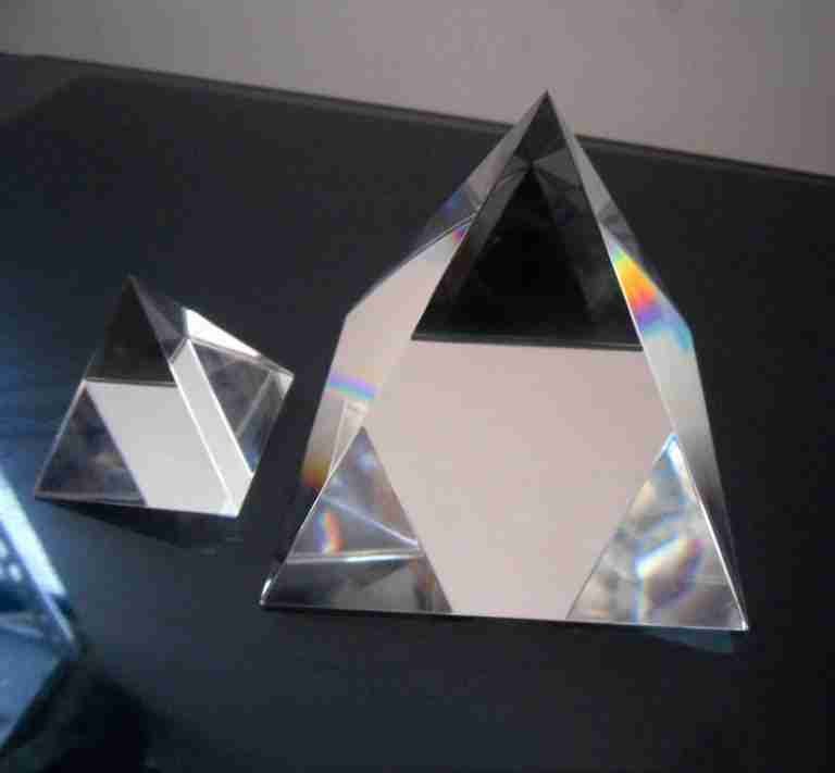 Acrylic Triangle Blocks - Chinov Display