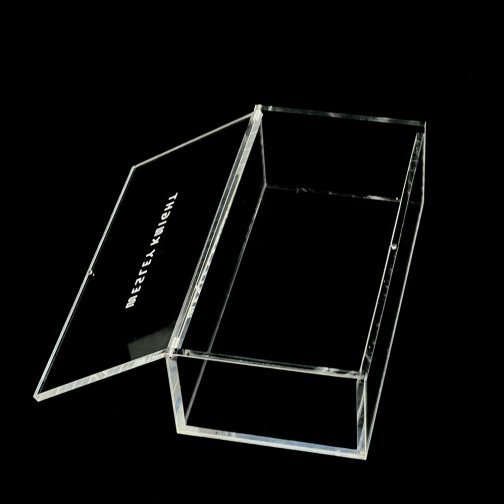 Acrylic Box with Needle-Hinge Lid