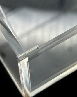 Acrylic Box with Needle-Hinge Lid