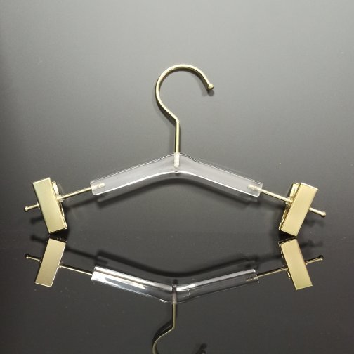 Acrylic Hanger with Clips For Bra and Panty 28.5 cm Wide