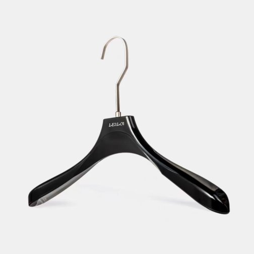 Black Acrylic Hanger 44cm Wide 4cm Thick