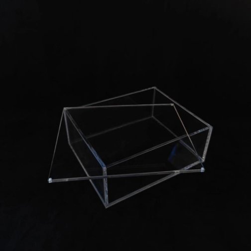 Clear Acrylic Box with Removable Lid