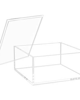 Clear Acrylic Box with Removable Lid