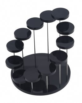 Countertop Acrylic Jewelry Display Stand 3-5-12 Tiers