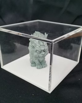 Custom Acrylic 5-sided Box with White Base