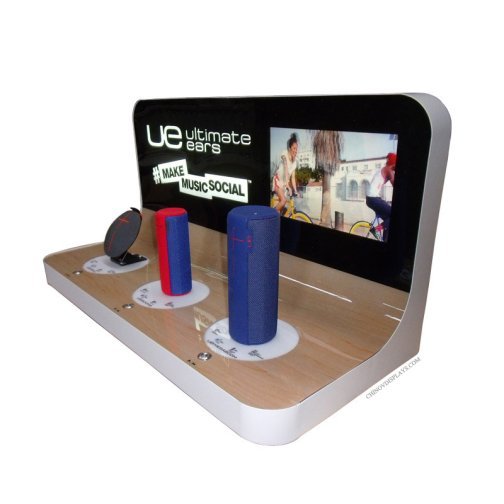 Custom Acrylic Display Bluetooth Speaker Point of Sale Stand