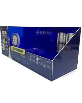 Custom Acrylic Display Case Cosmetic Skincare Plexiglass POP Stand