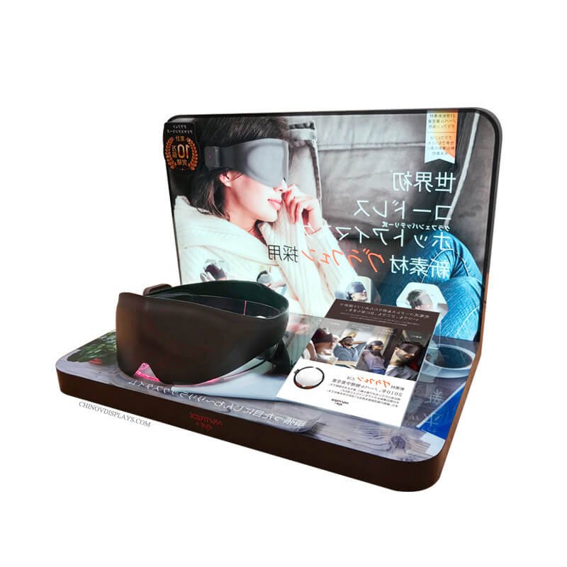 Custom Acrylic Display Eye Patch Blinder POP Stand