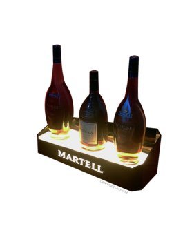 Custom Acrylic Display LED Lighting Wine Stand