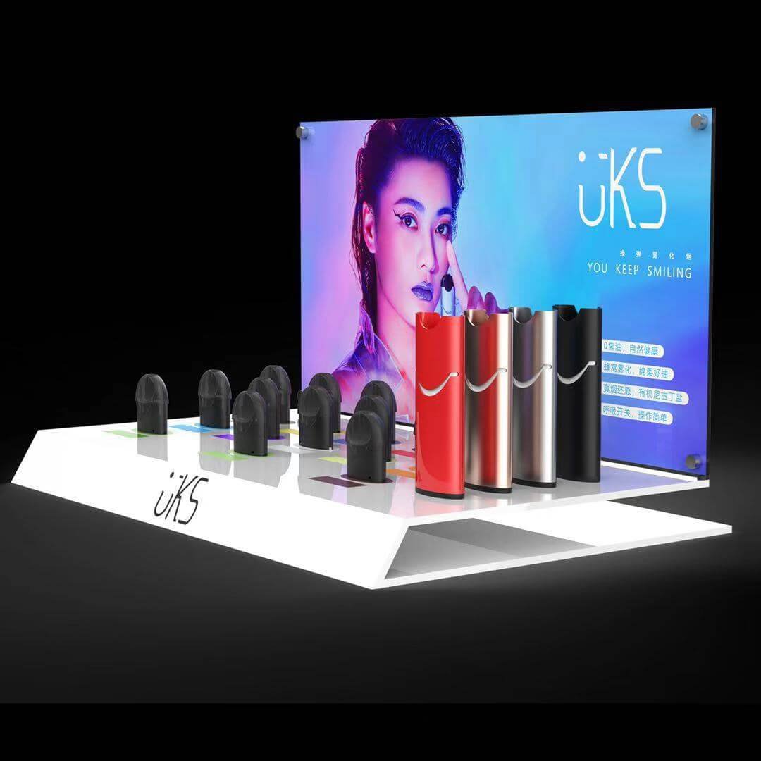 Custom Acrylic Vape Pod Display Stand for E-Cigarettes