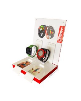 Custom Made Acrylic Display Digital Watches Smart Sporting Wristband Samples POP Stand