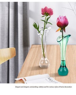 Minimalist Rounded Acrylic Flower Vase