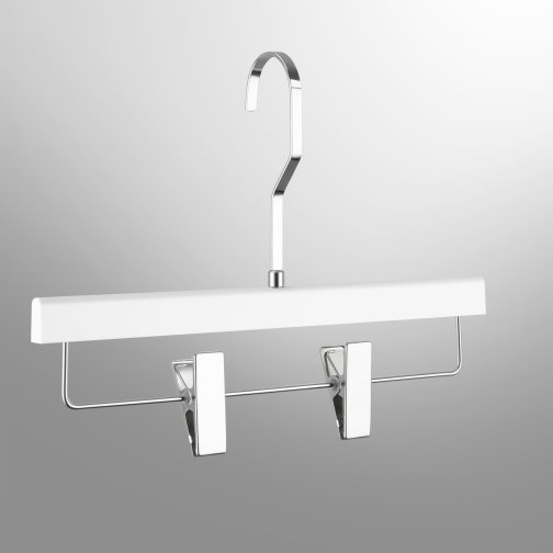 White Acrylic Pants Hanger