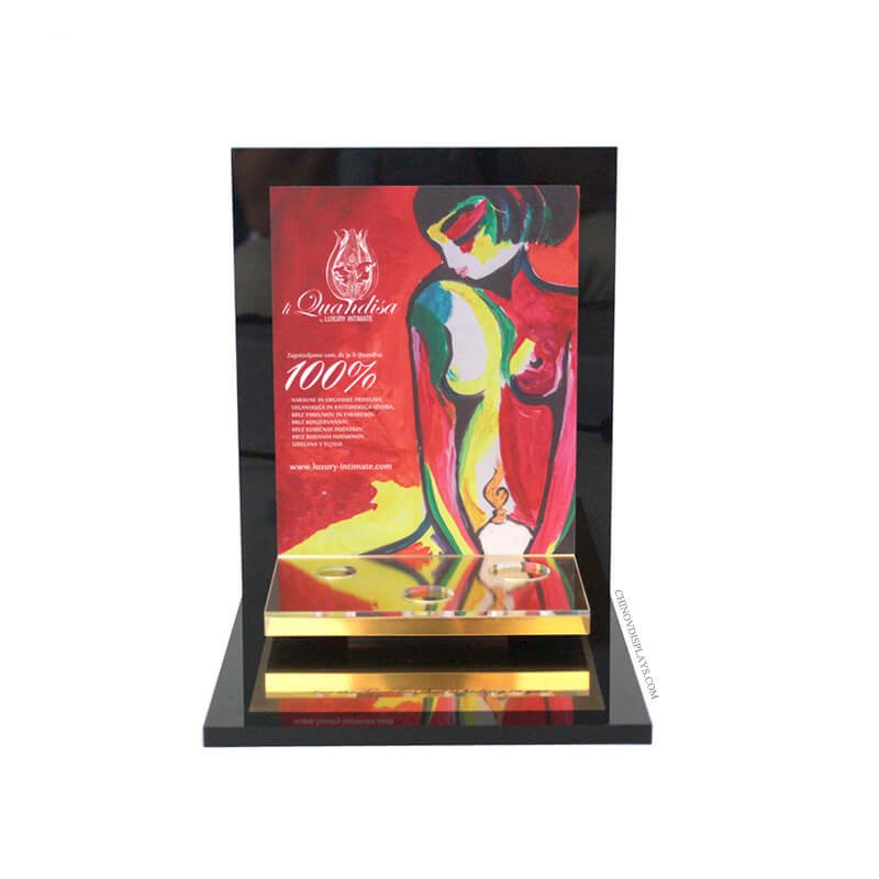 Wholesale Customized Acrylic Point of Purchase Sign Stand